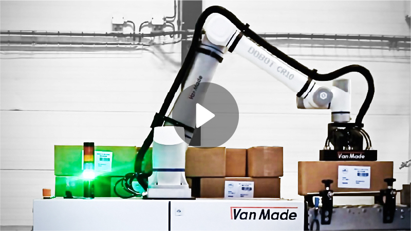 智能碼垛機器人,碼垛自動化方案,智能碼垛工作站、多利是