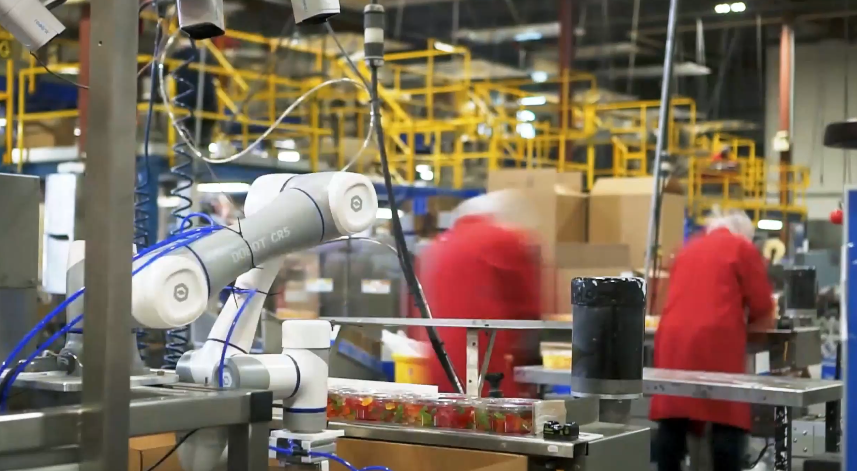 柔性碼垛,模塊化碼垛,協(xié)作機器人碼垛,快速部署,產(chǎn)線升級,越疆科技、安全可靠