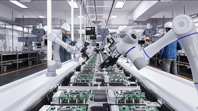 、3C電子裝配自動(dòng)化：協(xié)作機(jī)器人如何提升生產(chǎn)效率與產(chǎn)品精度