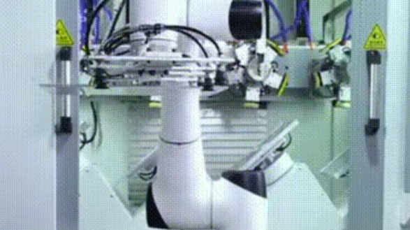 筆記本背板打磨上下料