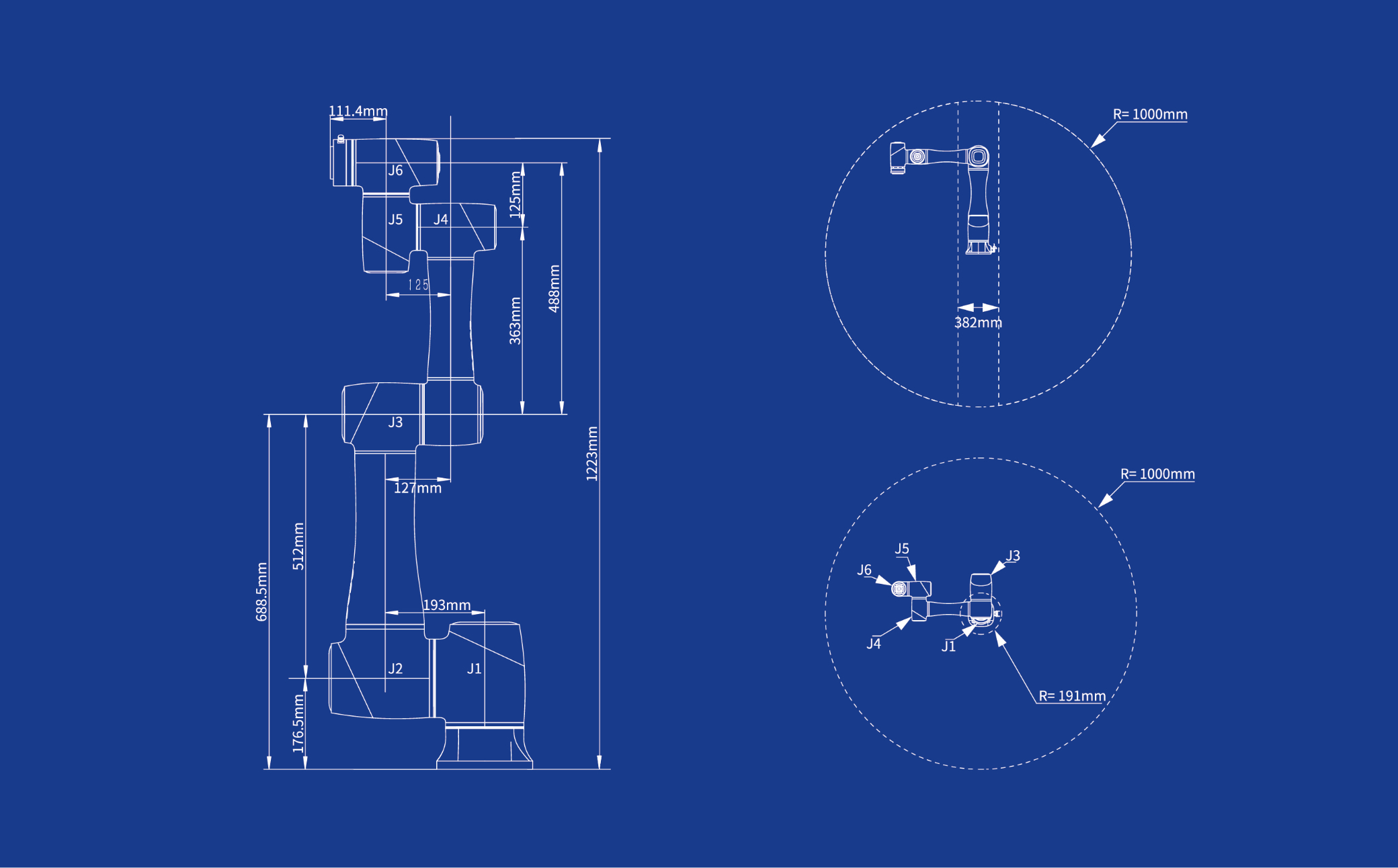 CR16協(xié)作機(jī)器人,大負(fù)載碼垛機(jī)器人,CR16協(xié)作機(jī)機(jī)械臂、CR16